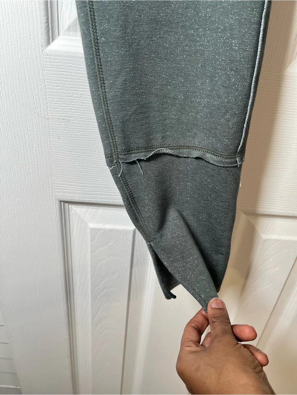 A New Day Olive Green Speckled Joggers - Size Medium - Picture 6 of 16
